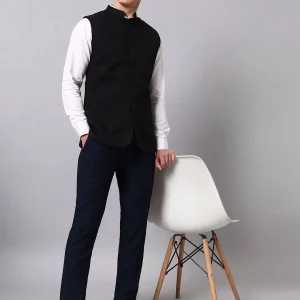 Woven Nehru Jacket